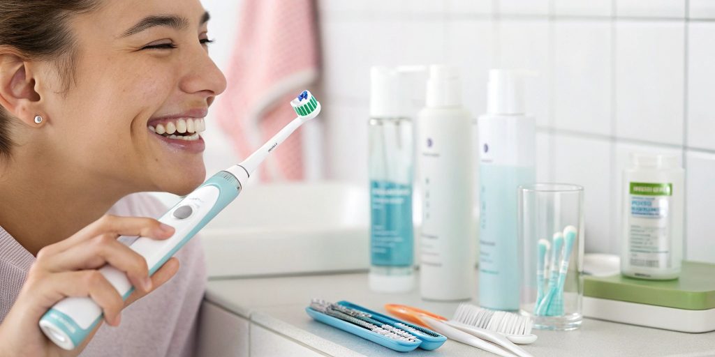 What are the habits of oral health