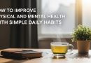A guide to improving physical and mental health through simple daily habits like journaling and hydration